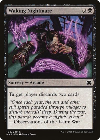 Waking Nightmare Modern Masters 2015 Magic card