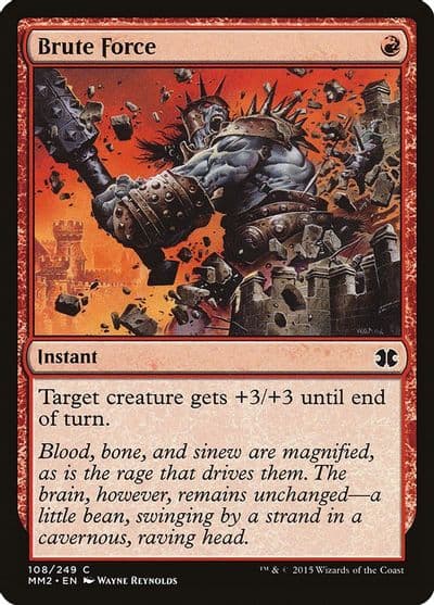Brute Force Modern Masters 2015 Magic card