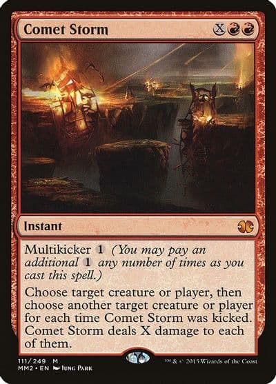 Comet Storm Modern Masters 2015 Magic card