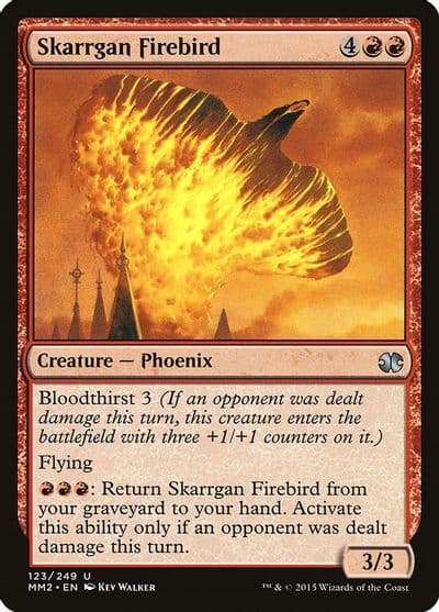 Skarrgan Firebird Modern Masters 2015 Magic card
