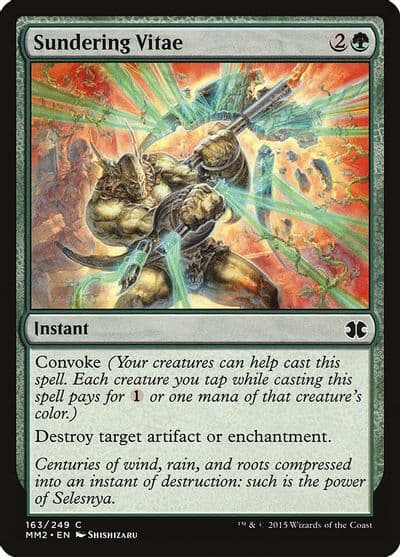 Sundering Vitae Modern Masters 2015 Magic card