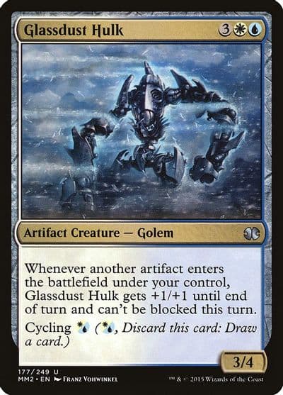 Glassdust Hulk Modern Masters 2015 Magic card