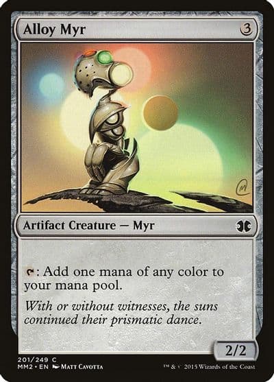Alloy Myr Modern Masters 2015 Magic card