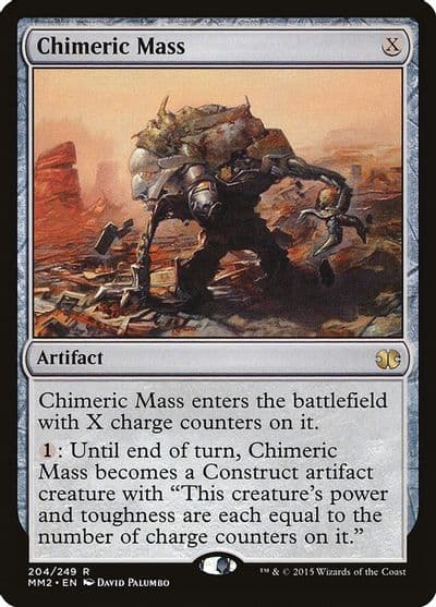 Chimeric Mass Modern Masters 2015 Magic card
