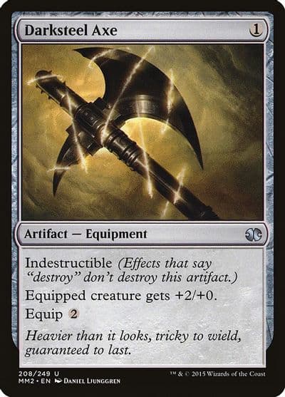 Darksteel Axe Modern Masters 2015 Magic card