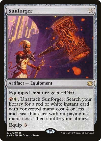 Sunforger Modern Masters 2015 Magic card