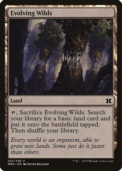 Evolving Wilds Modern Masters 2015 Magic card