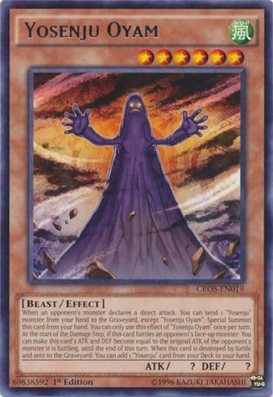 Yosenju Oyam Crossed Souls Yu-Gi-Oh! card