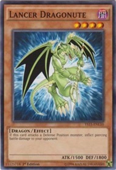 Lancer Dragonute Starter Deck: Dark Legion Yu-Gi-Oh! card