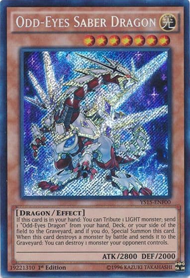 Odd Eyes Saber Dragon Starter Deck: Saber Force Yu-Gi-Oh! card