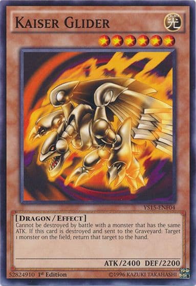 Kaiser Glider Starter Deck: Saber Force Yu-Gi-Oh! card