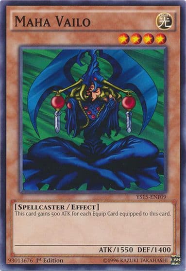 Maha Vailo Starter Deck: Saber Force Yu-Gi-Oh! card