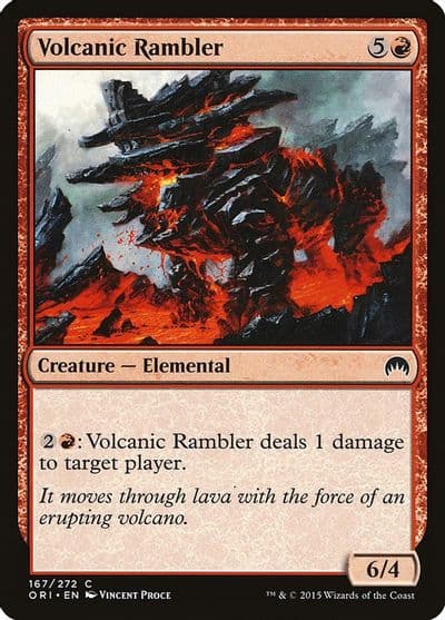 Volcanic Rambler Magic Origins Magic card