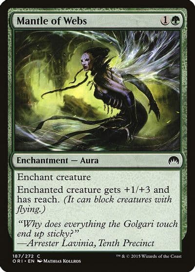 Mantle of Webs Magic Origins Magic card