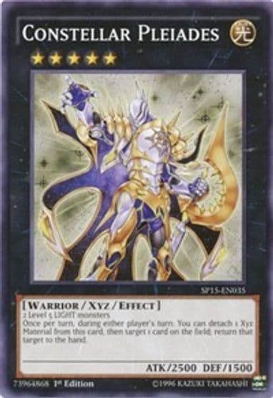 Constellar Pleiades Star Pack ARC-V Yu-Gi-Oh! card
