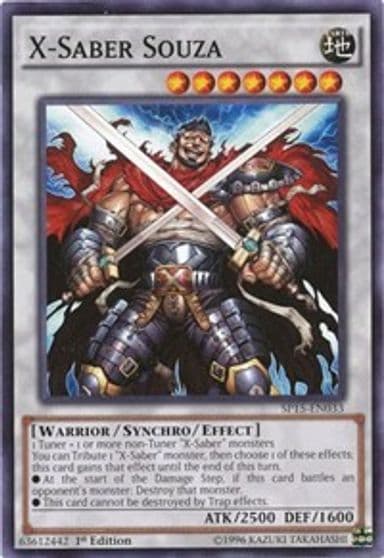 X Saber Souza Star Pack ARC-V Yu-Gi-Oh! card