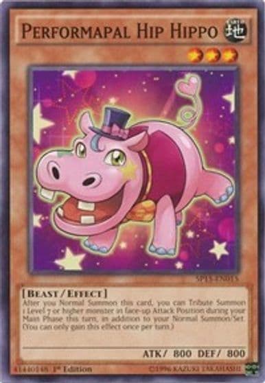 Performapal Hip Hippo Common Star Pack ARC-V Yu-Gi-Oh! card