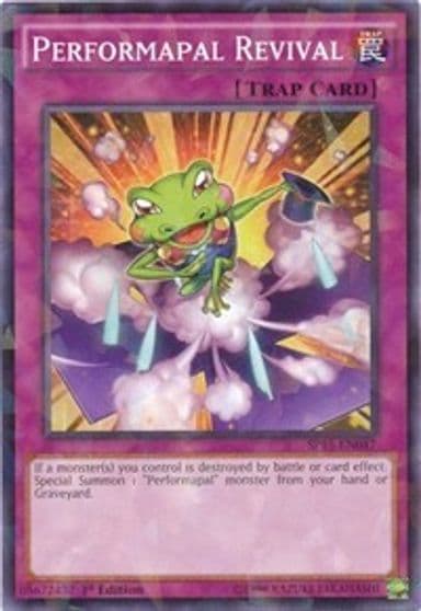 Performapal Revival Shatterfoil Star Pack ARC-V Yu-Gi-Oh! card