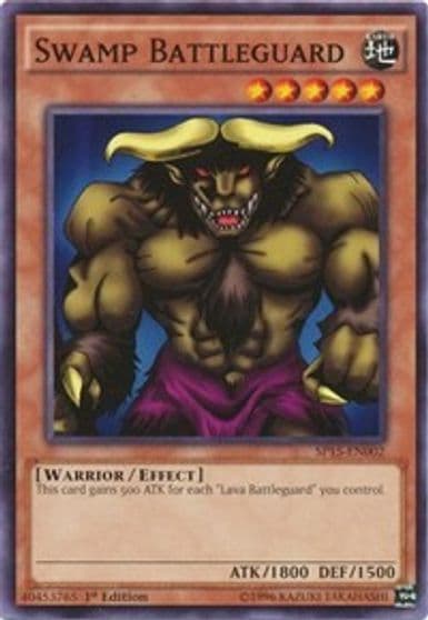 Swamp Battleguard Star Pack ARC-V Yu-Gi-Oh! card
