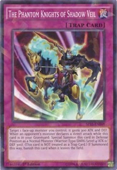 The Phantom Knights of Shadow Veil Shatterfoil Star Pack ARC-V Yu-Gi-Oh! card