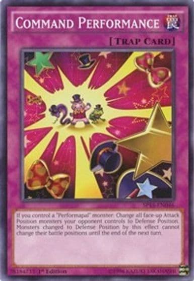 Command Performance Shatterfoil Star Pack ARC-V Yu-Gi-Oh! card