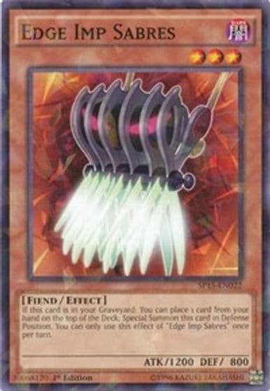 Edge Imp Sabres Shatterfoil Star Pack ARC-V Yu-Gi-Oh! card