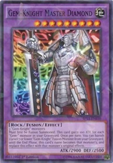 Gem Knight Master Diamond Shatterfoil Star Pack ARC-V Yu-Gi-Oh! card