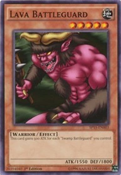 Lava Battleguard Common Star Pack ARC-V Yu-Gi-Oh! card