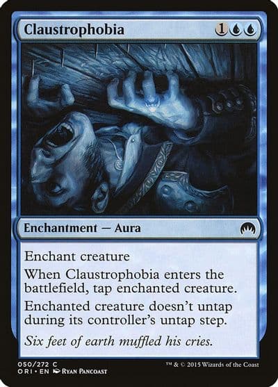 Claustrophobia Magic Origins Magic card