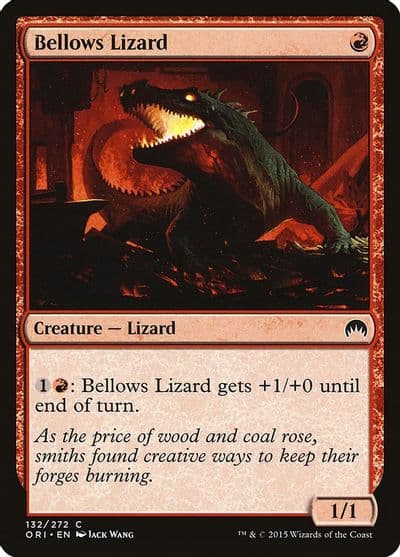 Bellows Lizard Magic Origins Magic card