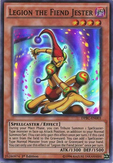 Legion the Fiend Jester Duelist Pack: Battle City Yu-Gi-Oh! card
