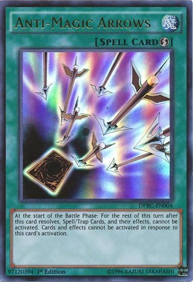 Anti Magic Arrows Duelist Pack: Battle City Yu-Gi-Oh! card