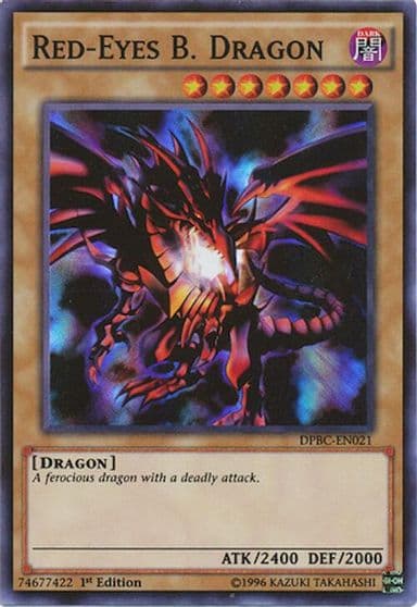 Red Eyes B Dragon Duelist Pack: Battle City Yu-Gi-Oh! card