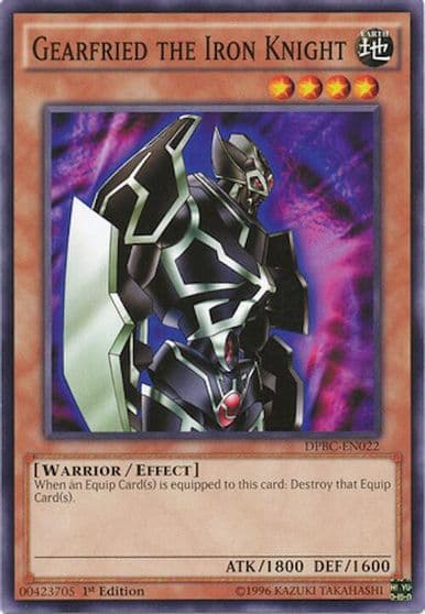 Gearfried the Iron Knight Duelist Pack: Battle City Yu-Gi-Oh! card