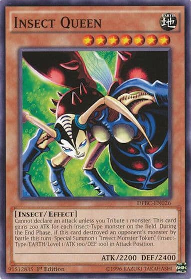 Insect Queen Duelist Pack: Battle City Yu-Gi-Oh! card