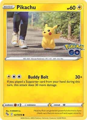 Pikachu (Cosmos Holo) Miscellaneous Cards & Products Pokemon card