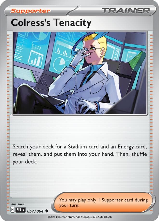 Colress's Tenacity - 2024 (Fernando Cifuentes) World Championship Decks Pokemon card