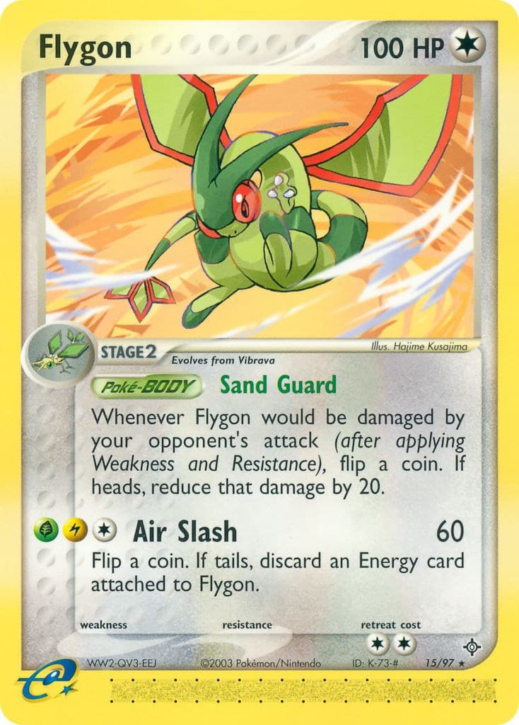 Flygon (Pokemon League) League & Championship Cards Pokemon card