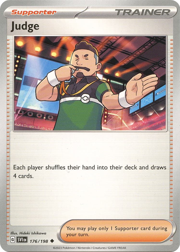 Judge - 2024 (Fernando Cifuentes) World Championship Decks Pokemon card