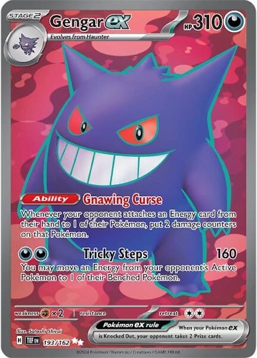 Gengar ex #193 SV05: Temporal Forces card