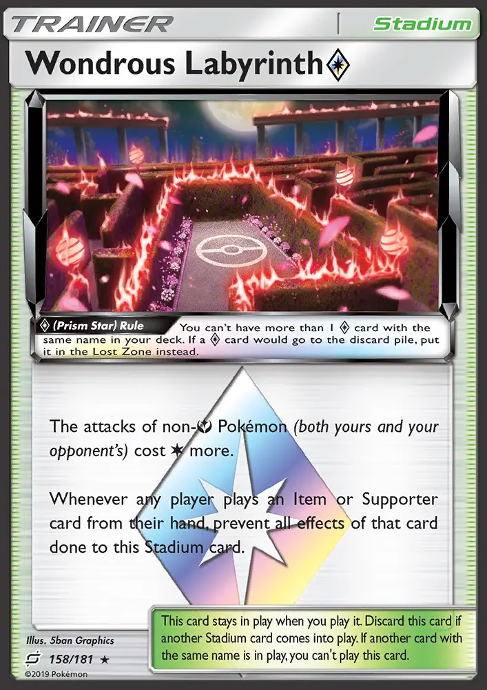 Wondrous Labyrinth SM - Team Up Pokemon card