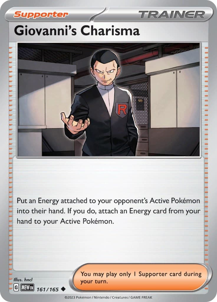 Giovanni's Charisma - 2024 (Fernando Cifuentes) World Championship Decks Pokemon card