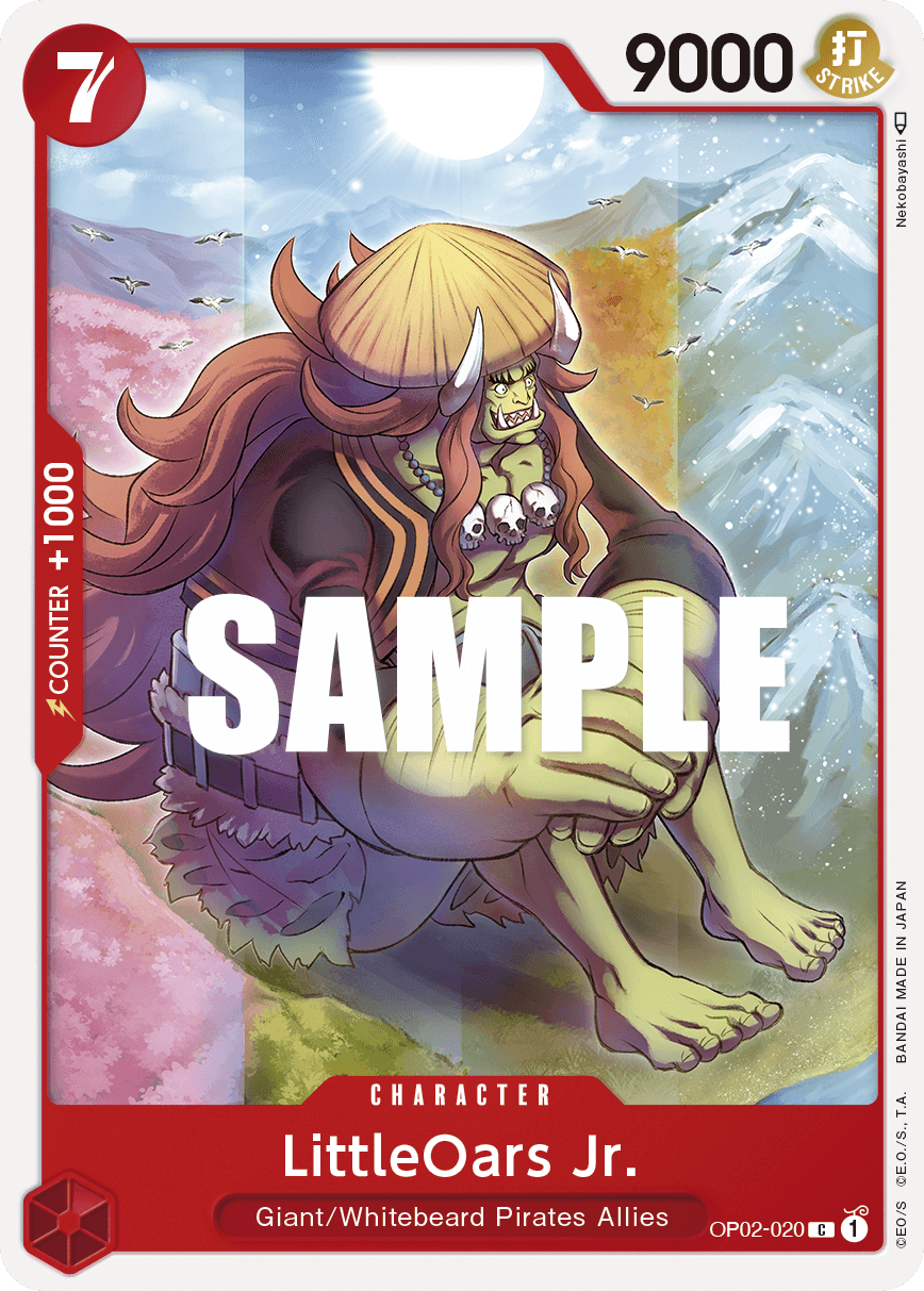LittleOars Jr. Paramount War One Piece card
